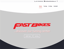 Tablet Screenshot of fastbikes.sk